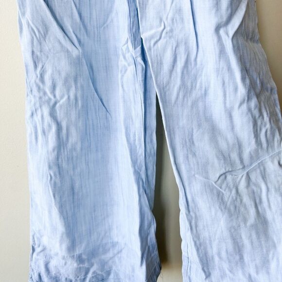 BELLA DAHL WIDE LEG JUMPSUIT IN BLUE - Picture 7 of 8